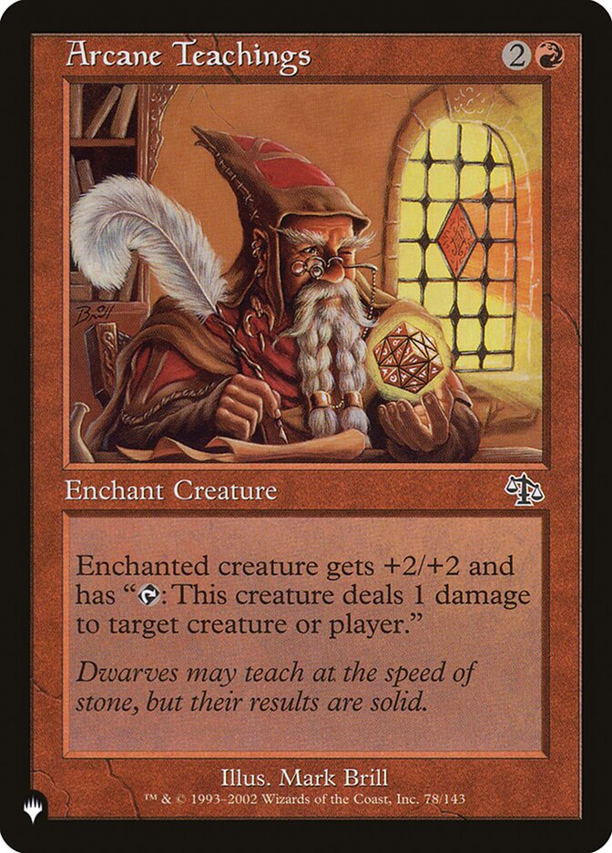 Arcane Teachings [The List] - Magic: The Gathering - Card Brawlers | Quebec | Canada |