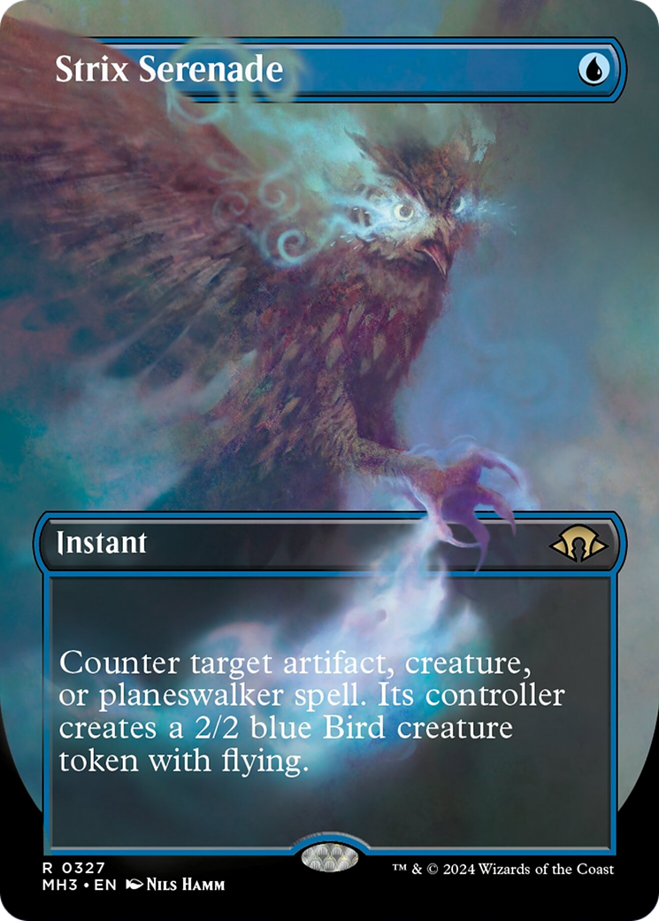 Strix Serenade (Borderless) [Modern Horizons 3] - Magic: The Gathering - Card Brawlers | Quebec | Canada |