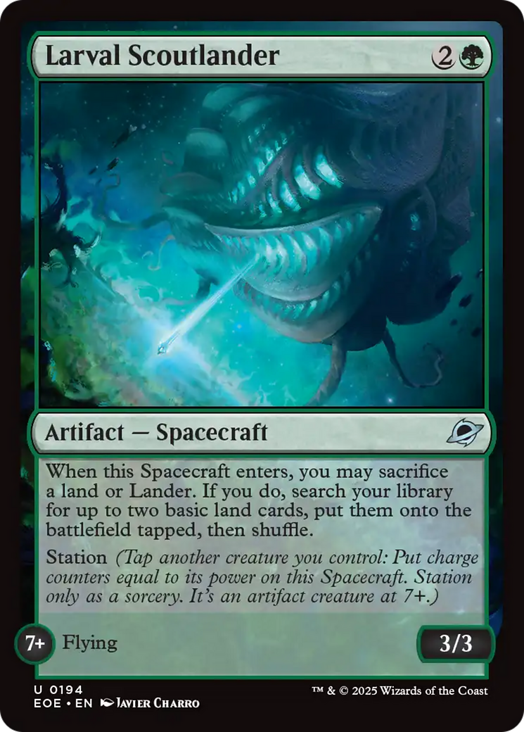 Larval Scoutlander [Edge of Eternities] - Magic: The Gathering - Card Brawlers | Quebec | Canada |