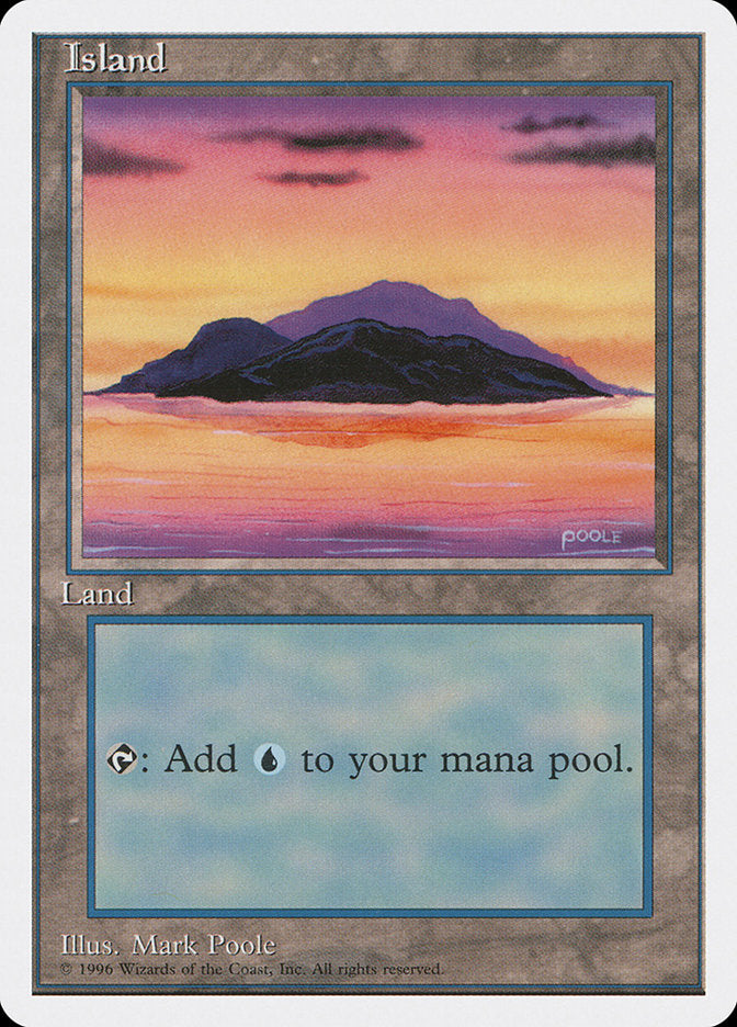 Island (Dark Clouds, Signature on Bottom Right) [Introductory Two-Player Set] - Magic: The Gathering - Card Brawlers | Quebec | Canada |