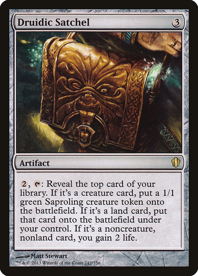 Druidic Satchel [Commander 2013] - Magic: The Gathering - Card Brawlers | Quebec | Canada |