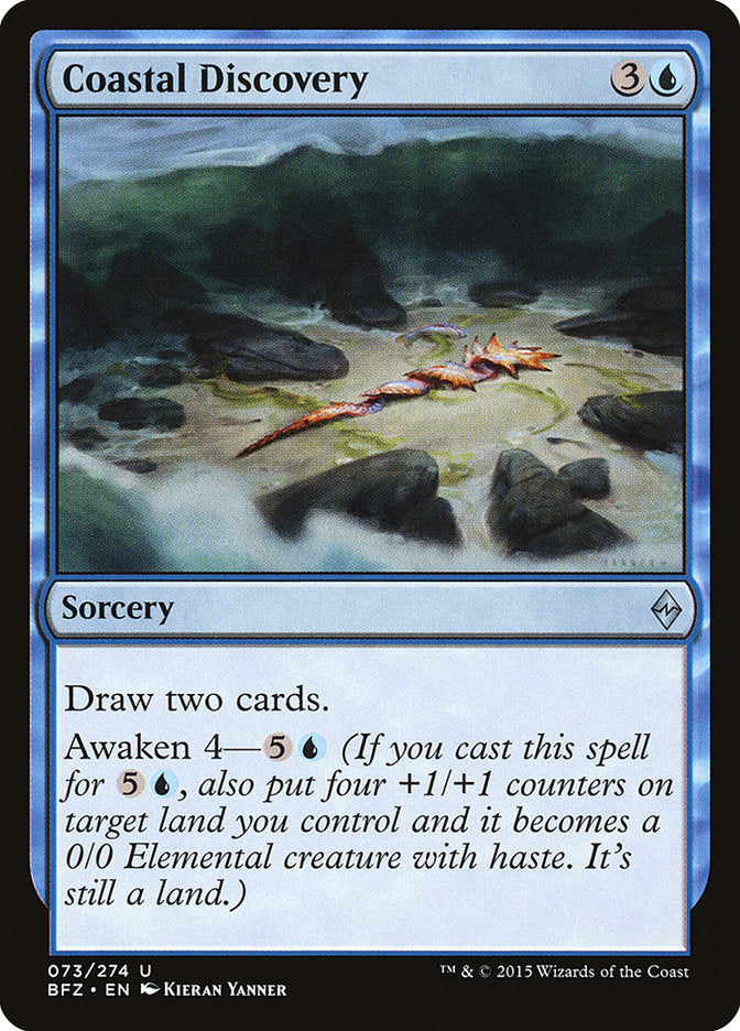 Coastal Discovery [Battle for Zendikar] - Magic: The Gathering - Card Brawlers | Quebec | Canada |
