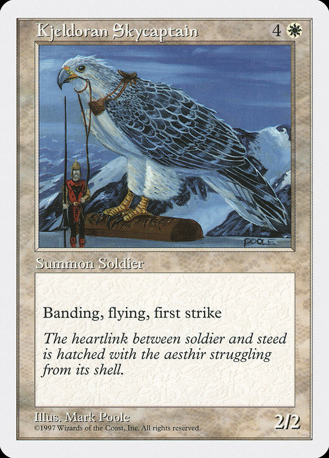 Kjeldoran Skycaptain [Fifth Edition] - Magic: The Gathering - Card Brawlers | Quebec | Canada |