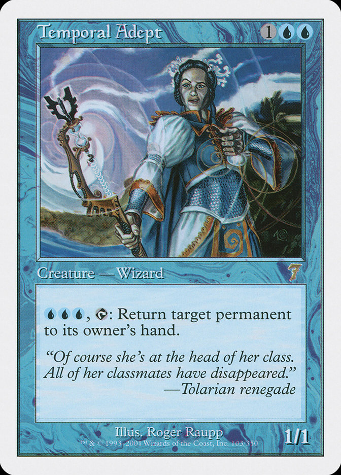 Temporal Adept [Seventh Edition] - Magic: The Gathering - Card Brawlers | Quebec | Canada |