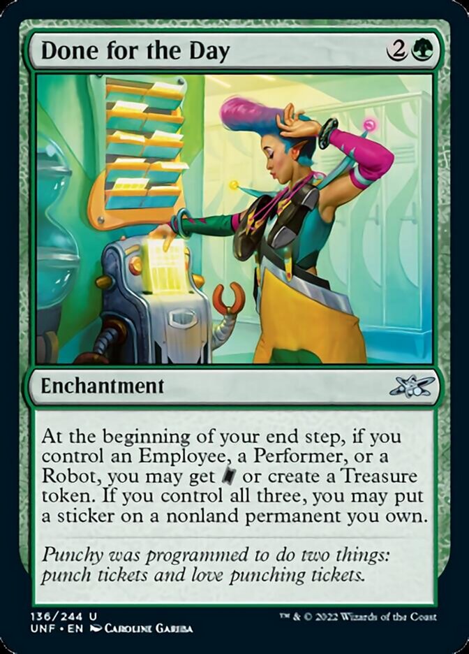 Done for the Day [Unfinity] - Magic: The Gathering - Card Brawlers | Quebec | Canada |