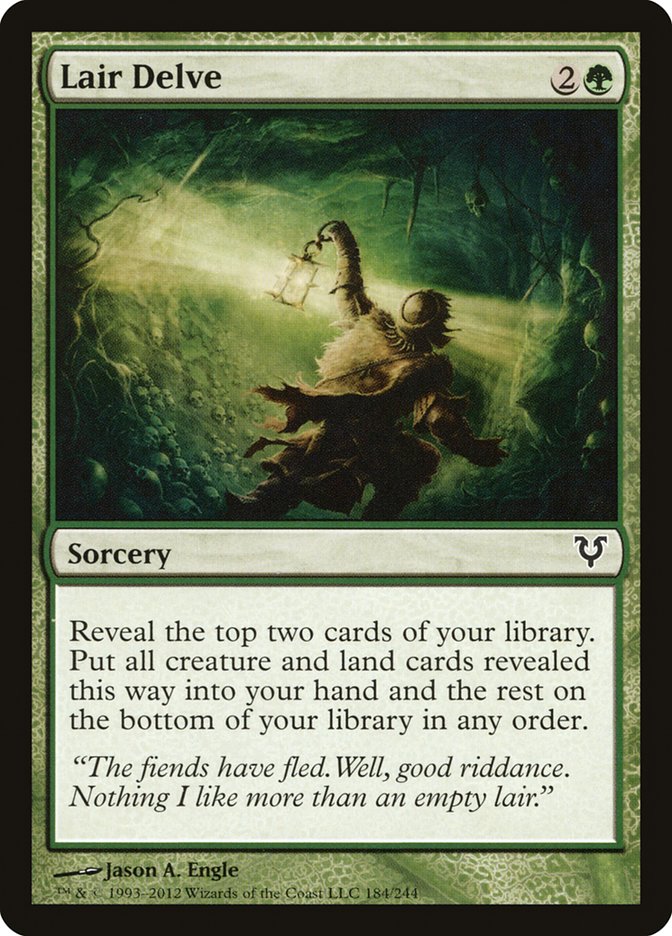 Lair Delve [Avacyn Restored] - Magic: The Gathering - Card Brawlers | Quebec | Canada |