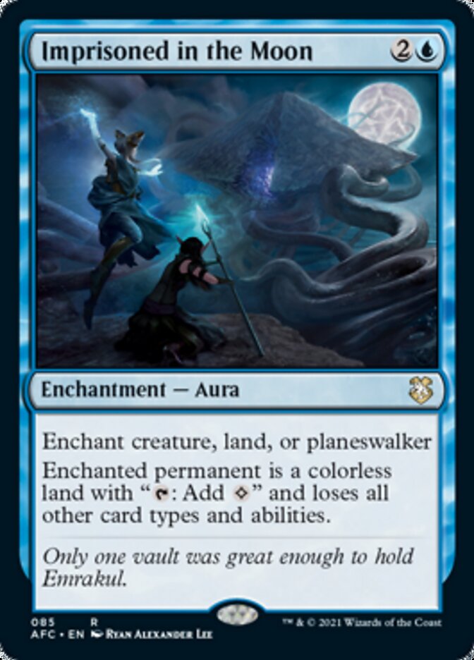 Imprisoned in the Moon [Dungeons & Dragons: Adventures in the Forgotten Realms Commander] - Magic: The Gathering - Card Brawlers | Quebec | Canada |