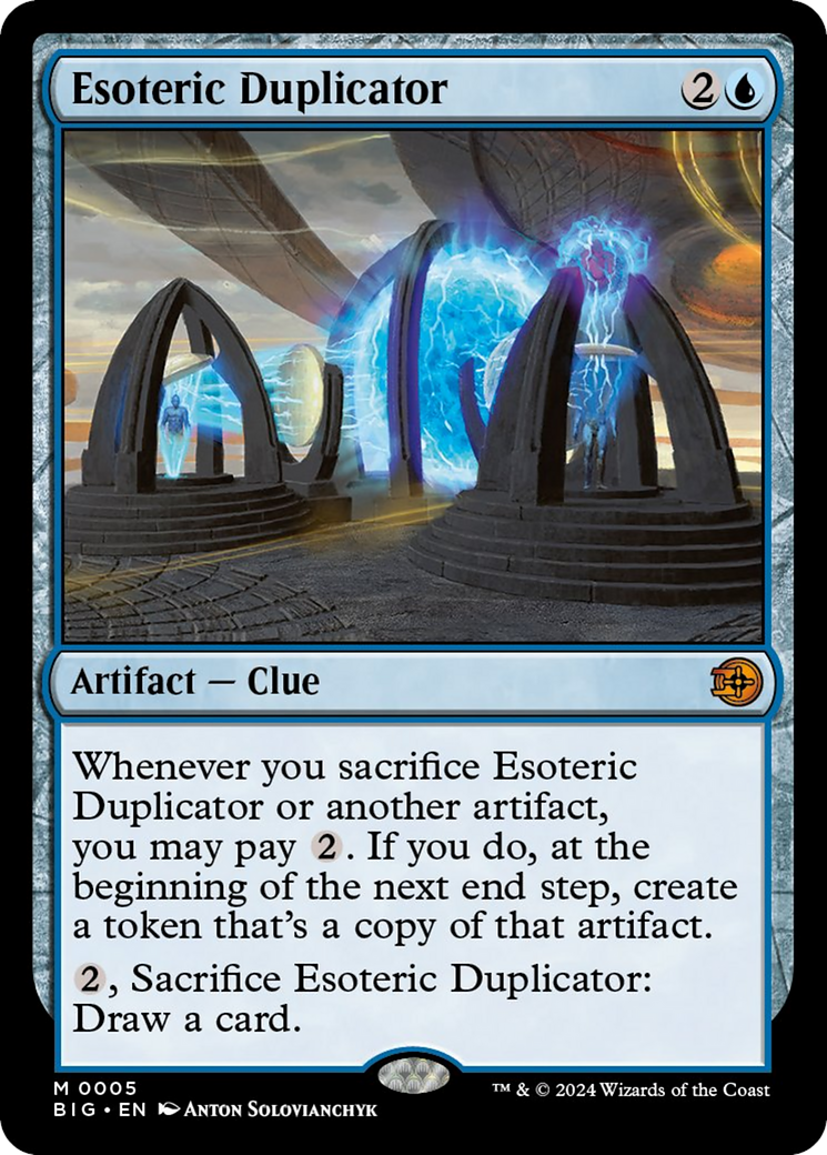 Esoteric Duplicator [Outlaws of Thunder Junction: The Big Score] - Magic: The Gathering - Card Brawlers | Quebec | Canada |