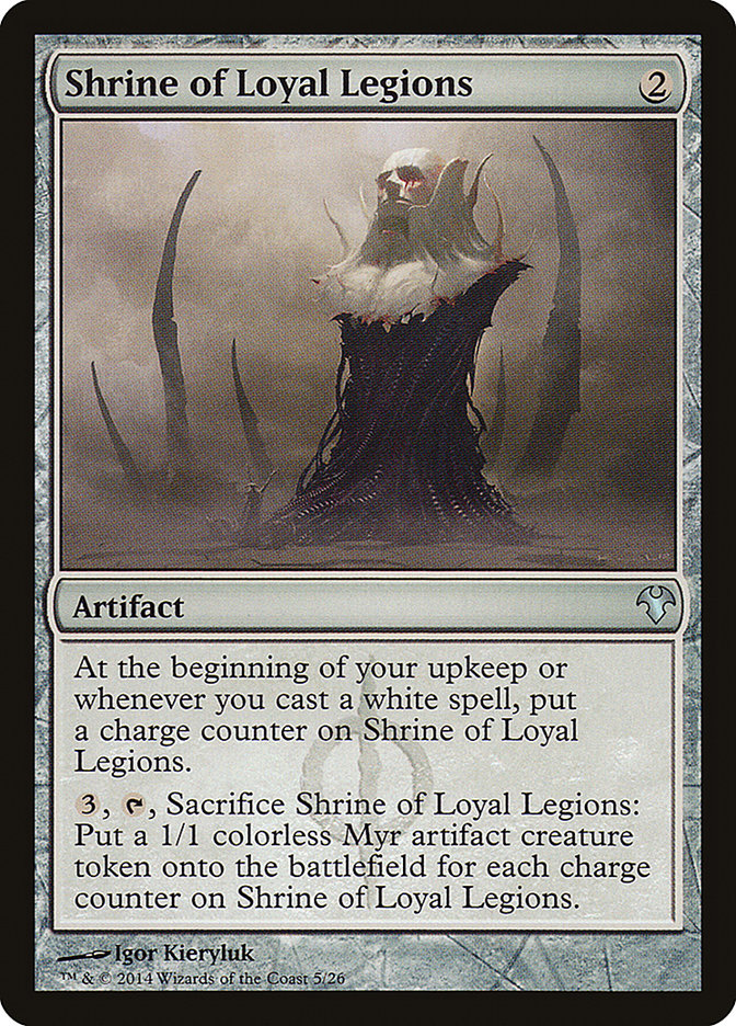 Shrine of Loyal Legions [Modern Event Deck 2014] - Magic: The Gathering - Card Brawlers | Quebec | Canada |