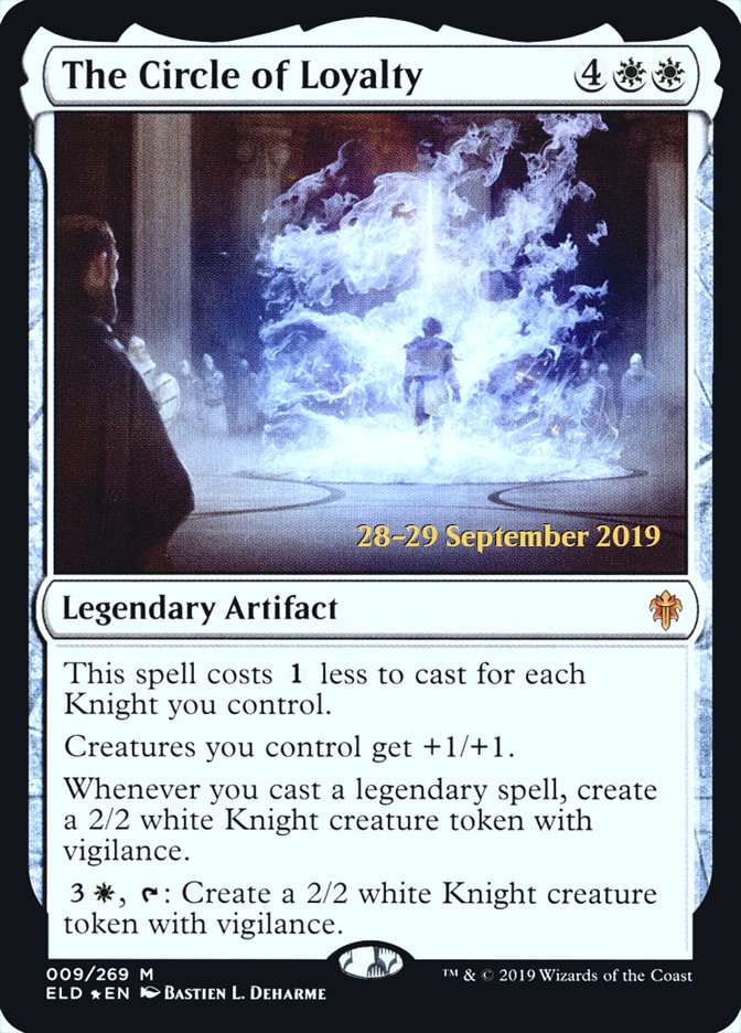 The Circle of Loyalty [Throne of Eldraine Prerelease Promos] - Magic: The Gathering - Card Brawlers | Quebec | Canada |