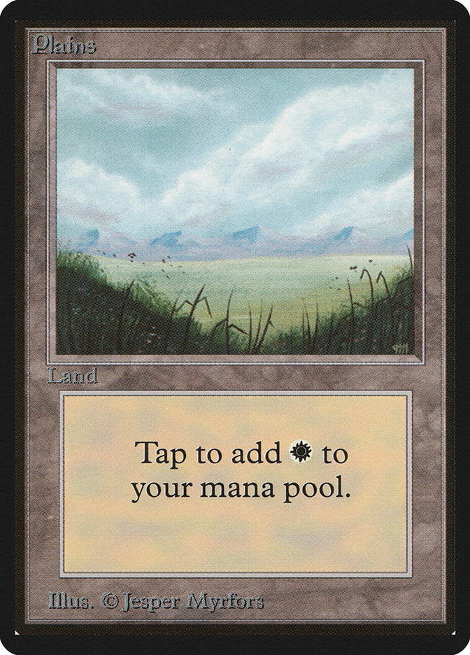 Plains (288) [Beta Edition] - Magic: The Gathering - Card Brawlers | Quebec | Canada |