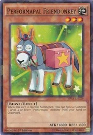 Performapal Friendonkey [SP15-EN026] Shatterfoil Rare - Yu-Gi-Oh! - Card Brawlers | Quebec | Canada |