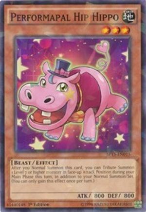 Performapal Hip Hippo [SP15-EN015] Shatterfoil Rare - Yu-Gi-Oh! - Card Brawlers | Quebec | Canada |
