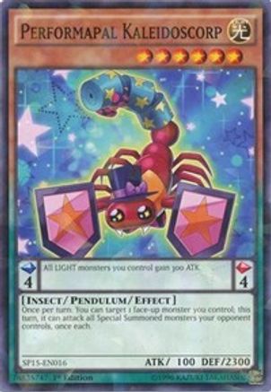 Performapal Kaleidoscorp [SP15-EN016] Shatterfoil Rare - Yu-Gi-Oh! - Card Brawlers | Quebec | Canada |