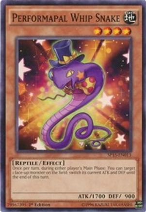 Performapal Whip Snake [SP15-EN013] Common - Yu-Gi-Oh! - Card Brawlers | Quebec | Canada |