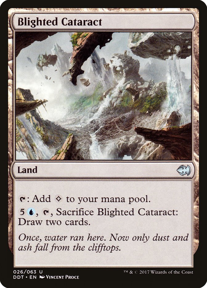 Blighted Cataract [Duel Decks: Merfolk vs. Goblins] - Magic: The Gathering - Card Brawlers | Quebec | Canada |