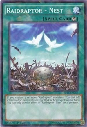 Raidraptor - Nest [SP15-EN045] Shatterfoil Rare