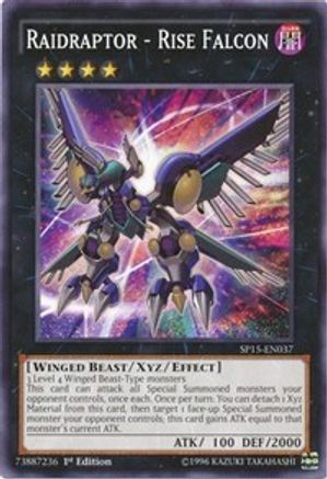 Raidraptor - Rise Falcon [SP15-EN037] Common - Yu-Gi-Oh! - Card Brawlers | Quebec | Canada |