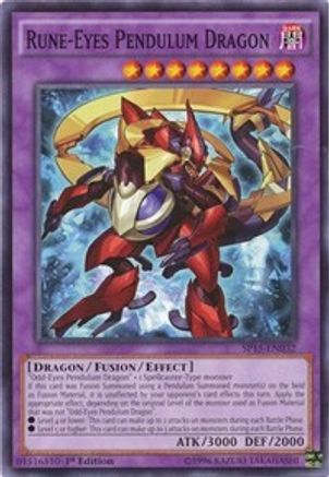 Rune-Eyes Pendulum Dragon [SP15-EN032] Common - Yu-Gi-Oh! - Card Brawlers | Quebec | Canada |