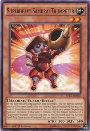 Superheavy Samurai Trumpeter [SP15-EN028] Common - Yu-Gi-Oh! - Card Brawlers | Quebec | Canada |