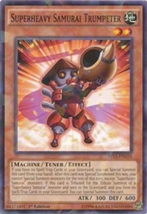 Superheavy Samurai Trumpeter [SP15-EN028] Shatterfoil Rare - Yu-Gi-Oh! - Card Brawlers | Quebec | Canada |