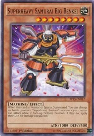 Superheavy Samurai Big Benkei [SP15-EN017] Common - Yu-Gi-Oh! - Card Brawlers | Quebec | Canada |