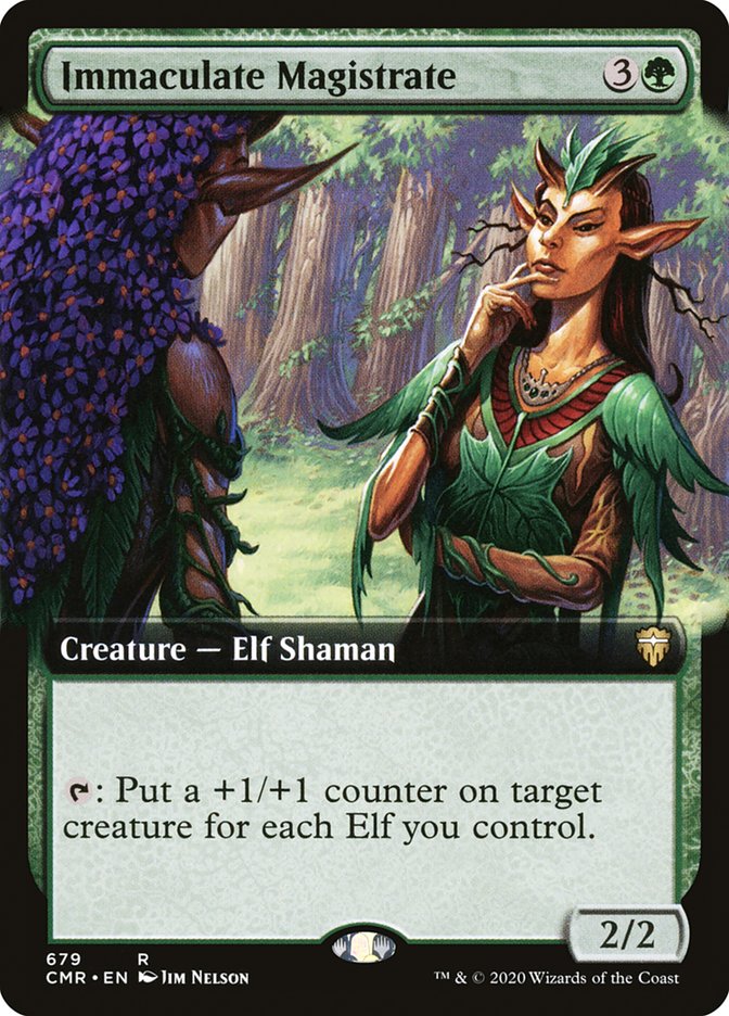 Immaculate Magistrate (Extended Art) [Commander Legends] - Magic: The Gathering - Card Brawlers | Quebec | Canada |