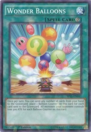 Wonder Balloons [SP15-EN042] Shatterfoil Rare - Yu-Gi-Oh! - Card Brawlers | Quebec | Canada |