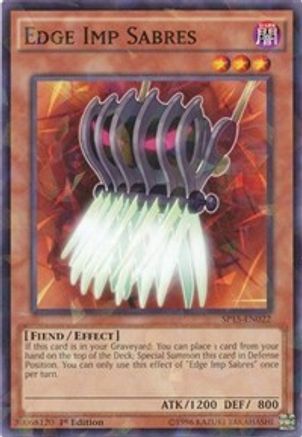 Edge Imp Sabres [SP15-EN022] Shatterfoil Rare - Yu-Gi-Oh! - Card Brawlers | Quebec | Canada |