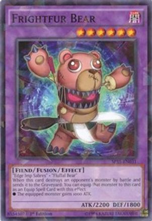 Frightfur Bear [SP15-EN031] Shatterfoil Rare - Yu-Gi-Oh! - Card Brawlers | Quebec | Canada |