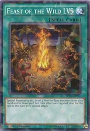 Feast of the Wild LV5 [SP15-EN041] Shatterfoil Rare - Yu-Gi-Oh! - Card Brawlers | Quebec | Canada |