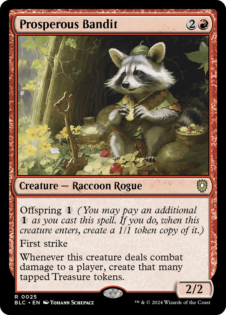 Prosperous Bandit [Bloomburrow Commander] - Magic: The Gathering - Card Brawlers | Quebec | Canada |