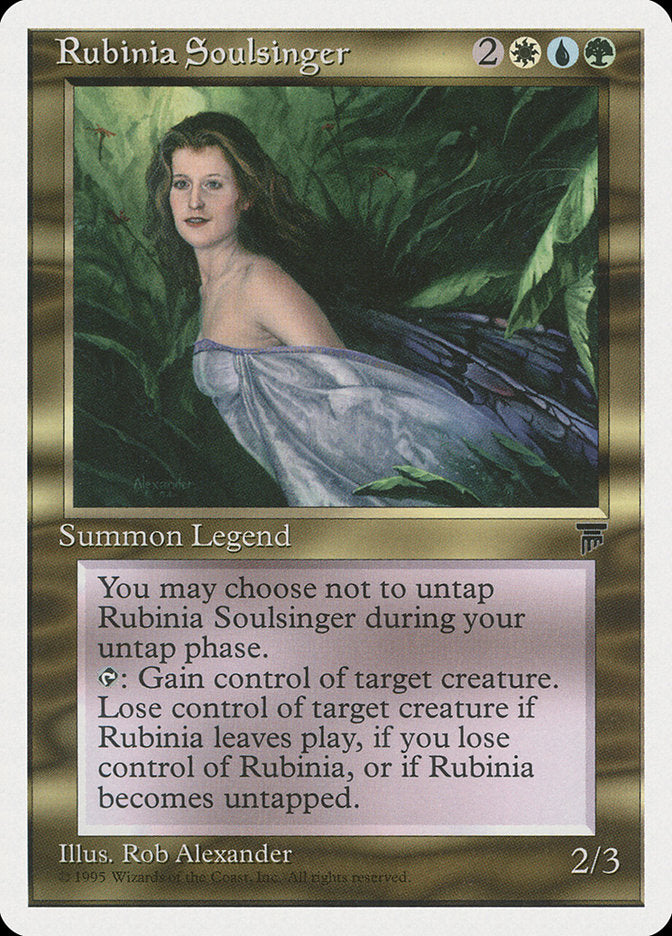 Rubinia Soulsinger [Chronicles] - Magic: The Gathering - Card Brawlers | Quebec | Canada |