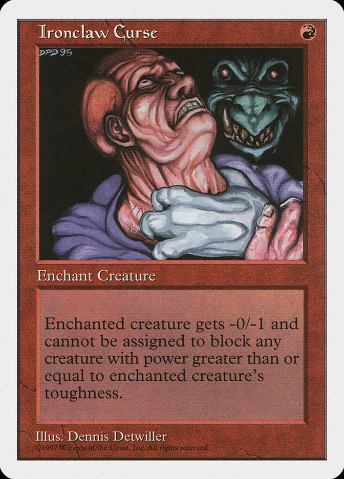 Ironclaw Curse [Fifth Edition] - Magic: The Gathering - Card Brawlers | Quebec | Canada |
