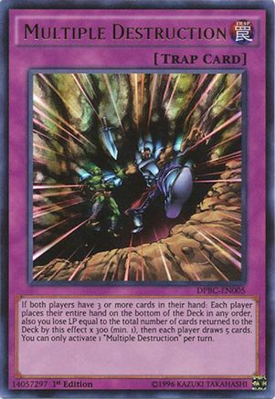 Multiple Destruction [DPBC-EN005] Ultra Rare - Yu-Gi-Oh! - Card Brawlers | Quebec | Canada |