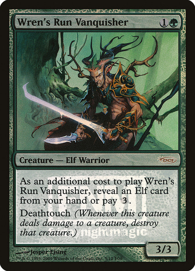 Wren's Run Vanquisher [Friday Night Magic 2009] - Magic: The Gathering - Card Brawlers | Quebec | Canada |