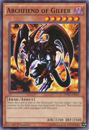 Archfiend of Gilfer [DPBC-EN011] Common - Yu-Gi-Oh! - Card Brawlers | Quebec | Canada |