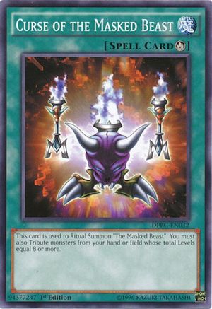 Curse of the Masked Beast [DPBC-EN032] Common - Yu-Gi-Oh! - Card Brawlers | Quebec | Canada |
