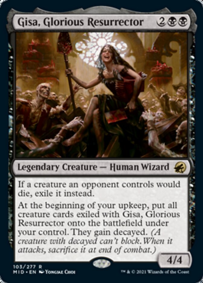 Gisa, Glorious Resurrector [Innistrad: Midnight Hunt] - Magic: The Gathering - Card Brawlers | Quebec | Canada |