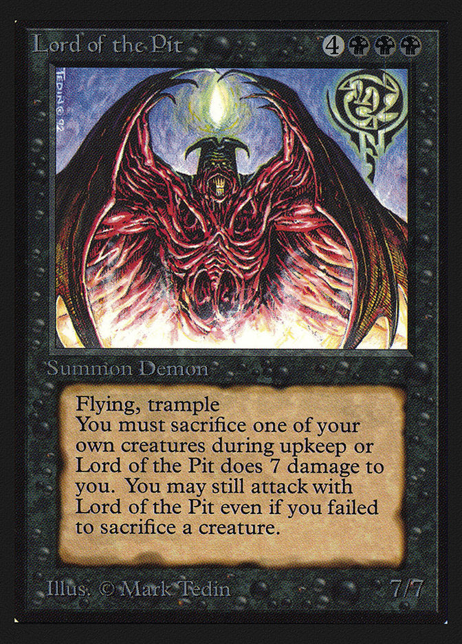 Lord of the Pit [International Collectors' Edition] - Magic: The Gathering - Card Brawlers | Quebec | Canada |