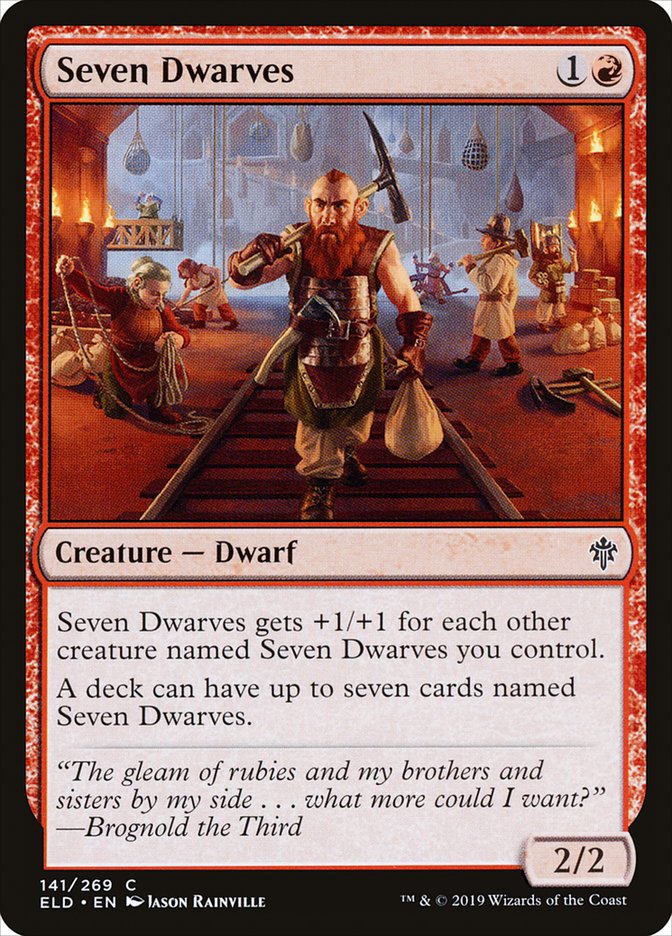 Seven Dwarves [Throne of Eldraine] - Magic: The Gathering - Card Brawlers | Quebec | Canada |