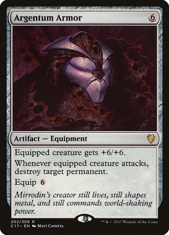 Argentum Armor [Commander 2017] - Magic: The Gathering - Card Brawlers | Quebec | Canada |
