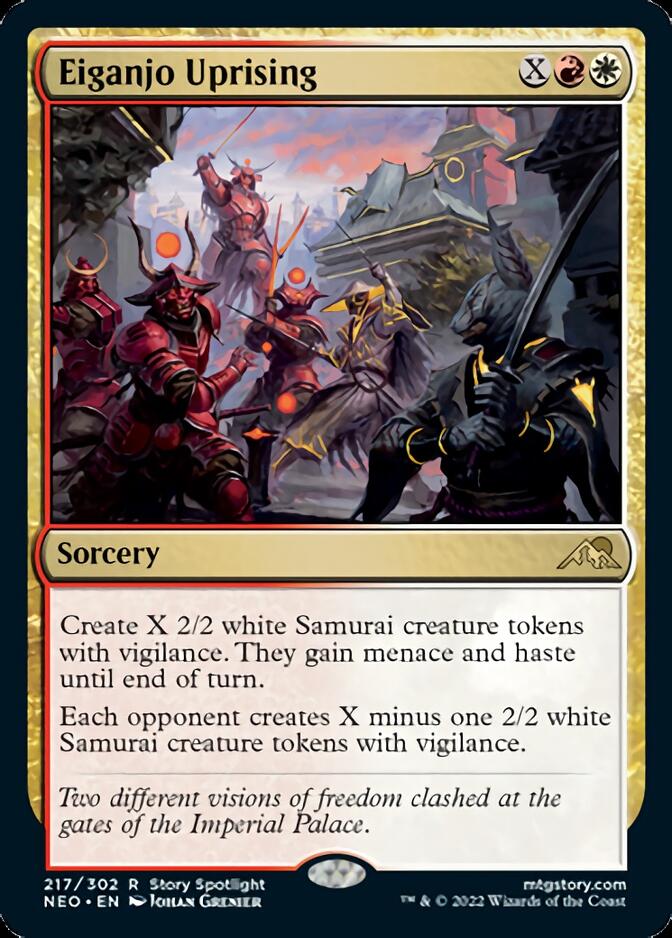 Eiganjo Uprising [Kamigawa: Neon Dynasty] - Magic: The Gathering - Card Brawlers | Quebec | Canada |