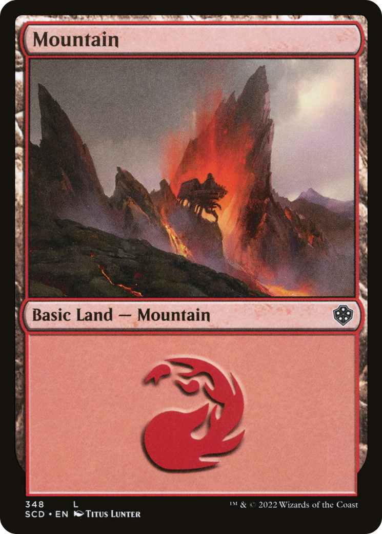 Mountain (348) [Starter Commander Decks] - Magic: The Gathering - Card Brawlers | Quebec | Canada |