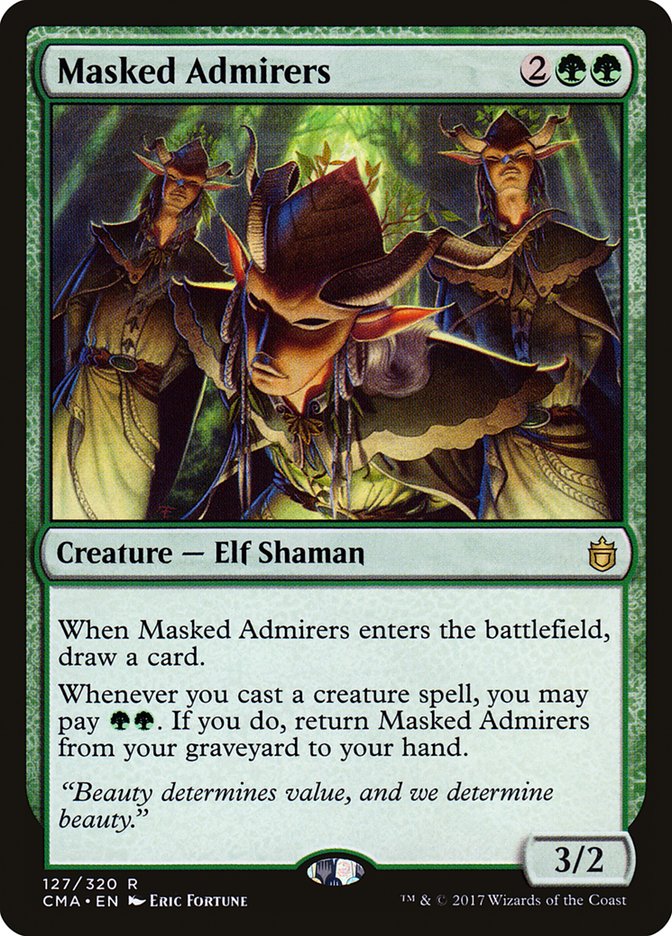 Masked Admirers [Commander Anthology] - Magic: The Gathering - Card Brawlers | Quebec | Canada |