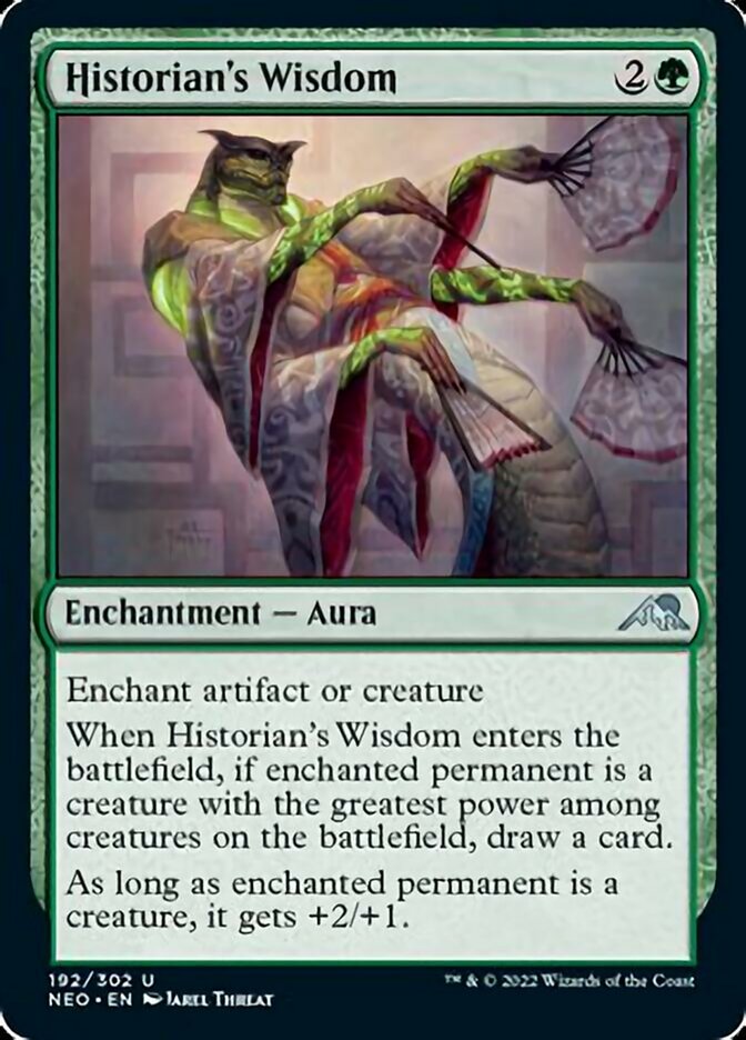 Historian's Wisdom [Kamigawa: Neon Dynasty] - Magic: The Gathering - Card Brawlers | Quebec | Canada |