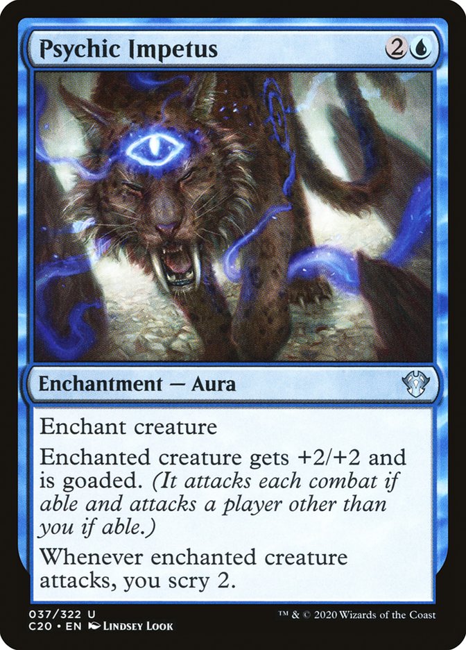 Psychic Impetus [Commander 2020] - Magic: The Gathering - Card Brawlers | Quebec | Canada |