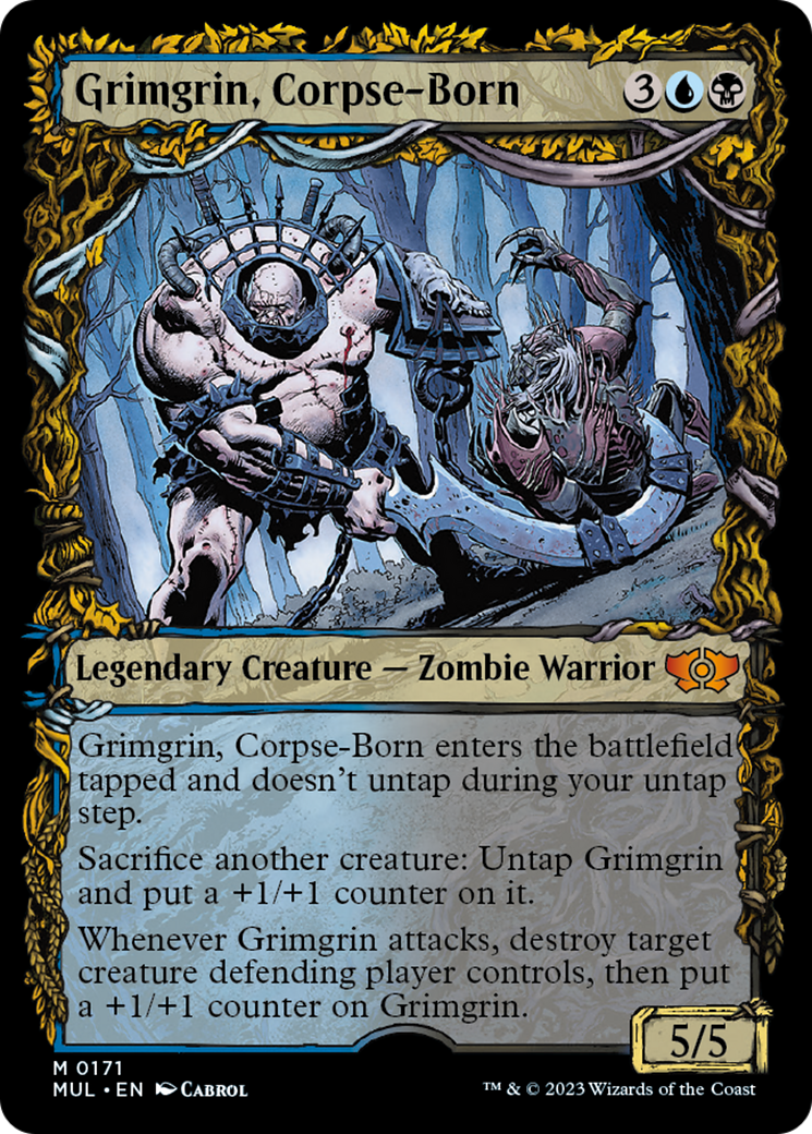 Grimgrin, Corpse-Born (Halo Foil) [Multiverse Legends] - Magic: The Gathering - Card Brawlers | Quebec | Canada |