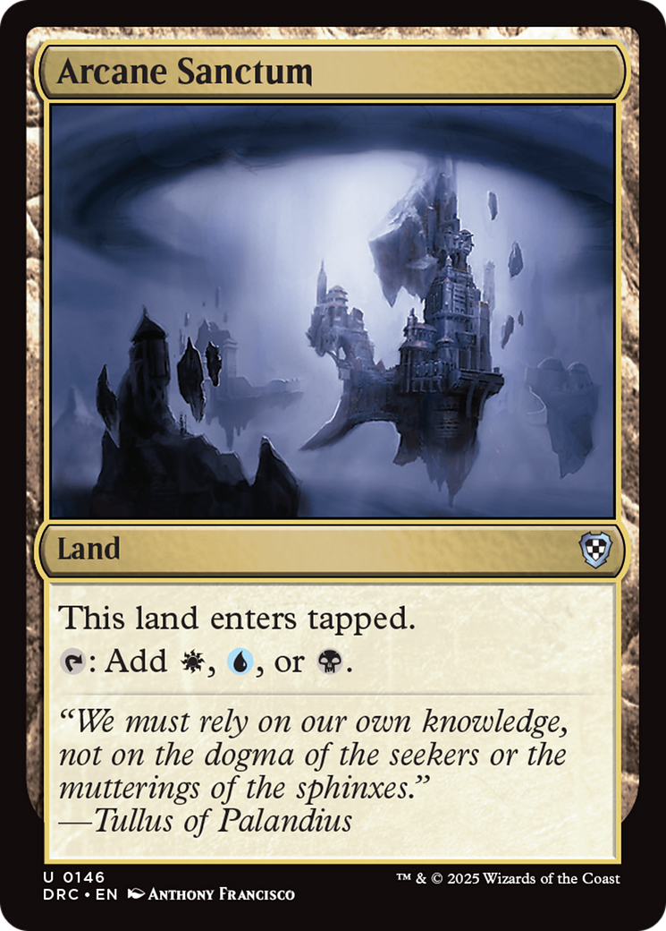 Arcane Sanctum [Aetherdrift Commander] - Magic: The Gathering - Card Brawlers | Quebec | Canada |