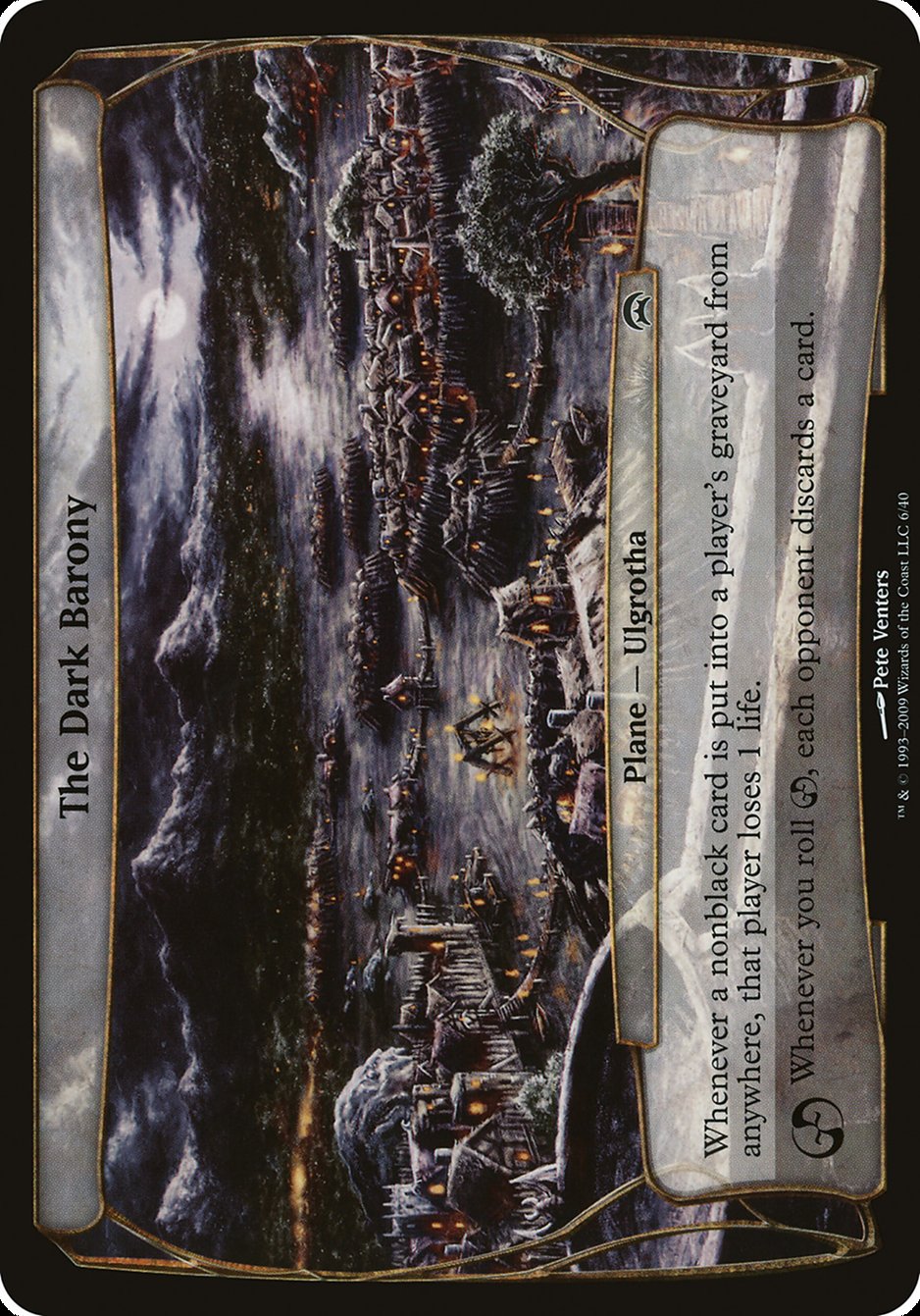 The Dark Barony (Planes) [Planechase Planes] - Magic: The Gathering - Card Brawlers | Quebec | Canada |